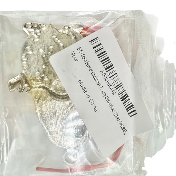 Gnome Themed Holiday Kitchen Towel Decorations Set 15x25 Towel Figs Ornament - Picture 9 of 16